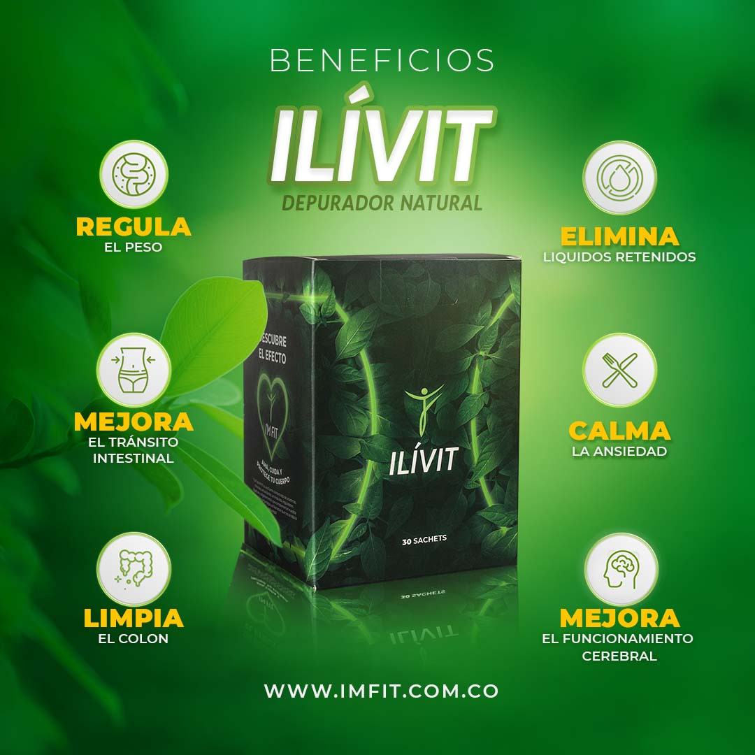 30 Sobres ILIVIT para el estreñimiento disponible en Yaxa Mexico